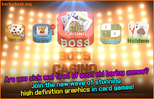 Boss Casino Poker Baccarat screenshot