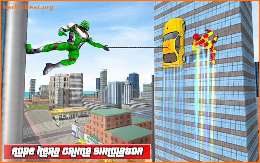 Boss Robot Rope Hero Crime City – Speed Robot Game screenshot