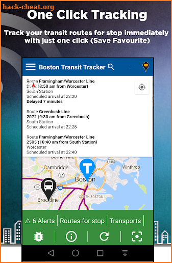 Boston Bus & Rail Time screenshot