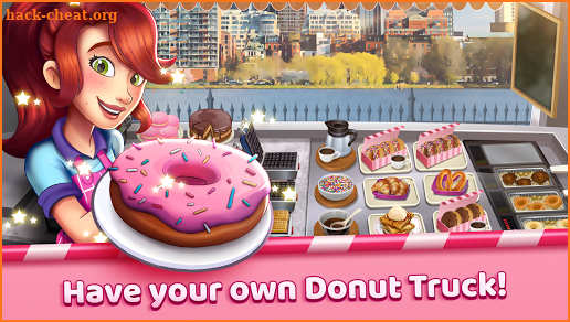 Boston Donut Truck - Fast Food Cooking Game screenshot