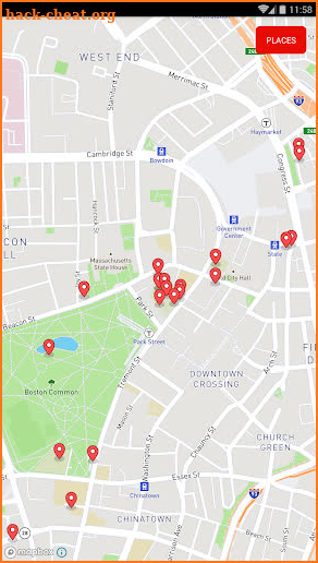 Boston Ghost Map screenshot