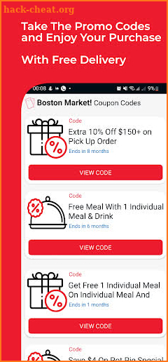 Boston Market Coupons screenshot