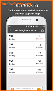 Boston Metro & Bus Tracker screenshot