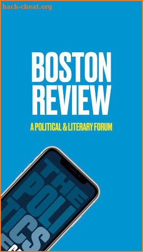 Boston Review Magazine screenshot