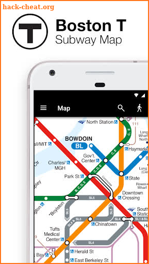 Boston T - MBTA Subway Map and Route Planner screenshot