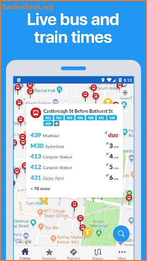 Boston Transit • MBTA train & bus times screenshot