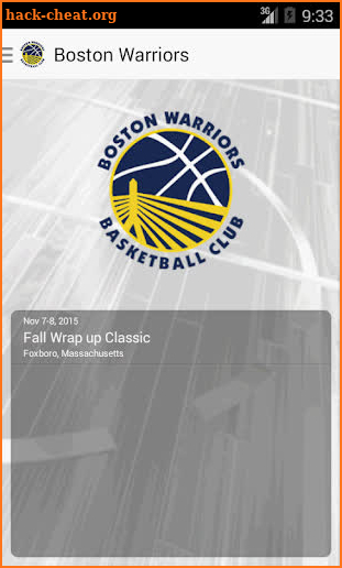 Boston Warriors Basketball screenshot