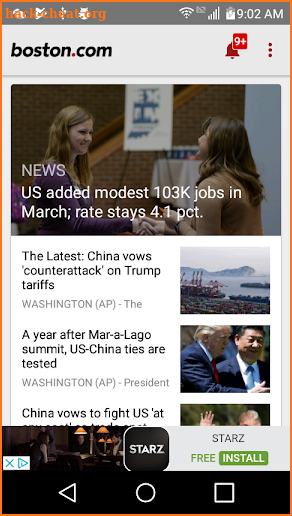 Boston.com screenshot