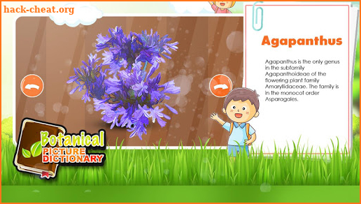 Botany Picture Dictionary for Kids screenshot