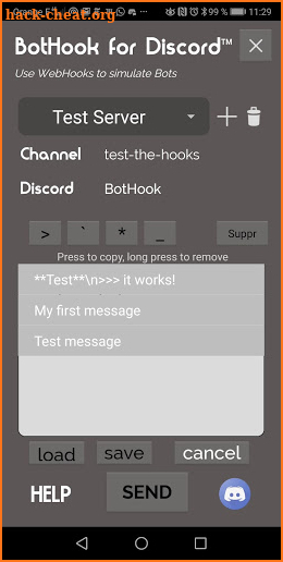 BotHook : Post like Bots screenshot