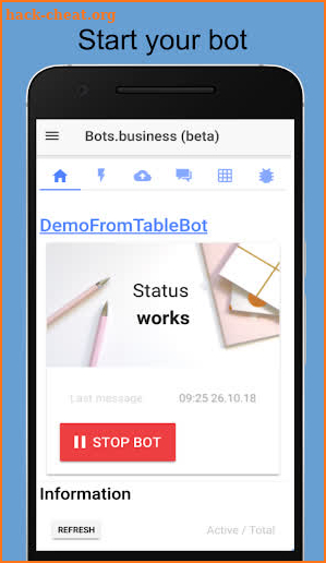 Bots.Business – create your own bot screenshot
