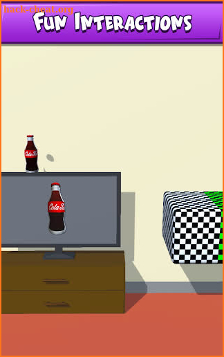 Bottle Flip:3D challenge screenshot