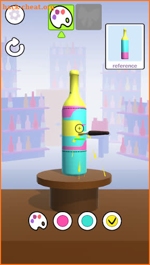 Bottle Paint 3D screenshot