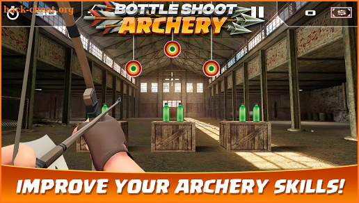 Bottle Shoot Archery screenshot