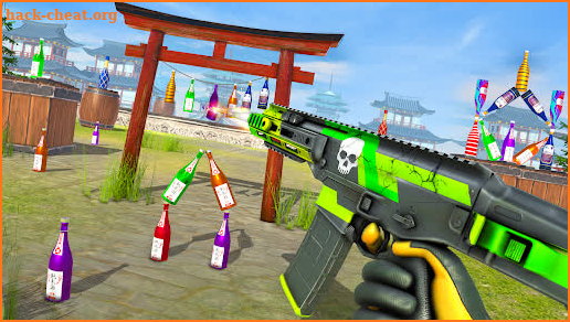 Bottle Shoot FPS Shooting Game screenshot