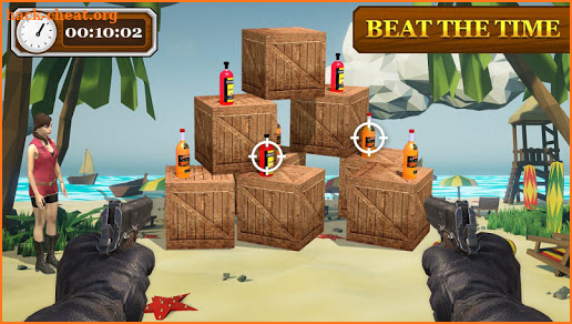 Bottle Shooting Game with Gun– Real Bottle Shooter screenshot