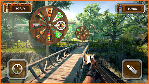 Bottle Shooting Game with Gun– Real Bottle Shooter screenshot