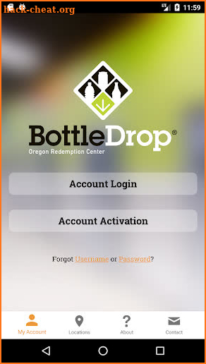 BottleDrop Account screenshot
