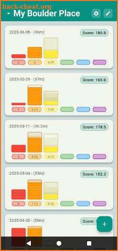 Boulder Logger screenshot
