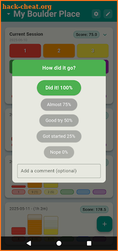 Boulder Logger screenshot