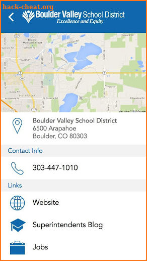 Boulder Valley School District screenshot
