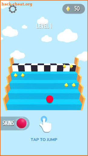 Bounce 3D : Stairs Jumping Red Ball screenshot