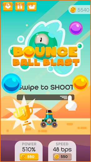 Bounce Ball Blast - Boss Fighting screenshot