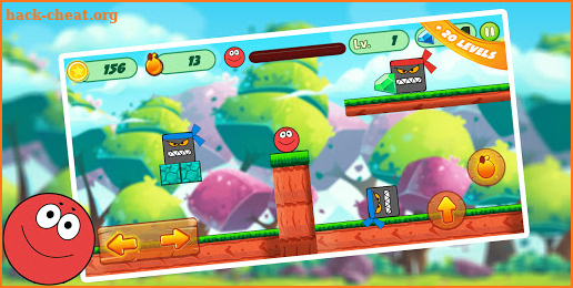 Bounce Ball Hero 7: Red Bounce Roller Ball Jump 🔴 screenshot
