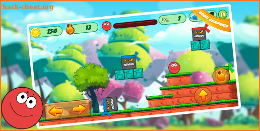 Bounce Ball Hero 7: Red Bounce Roller Ball Jump 🔴 screenshot