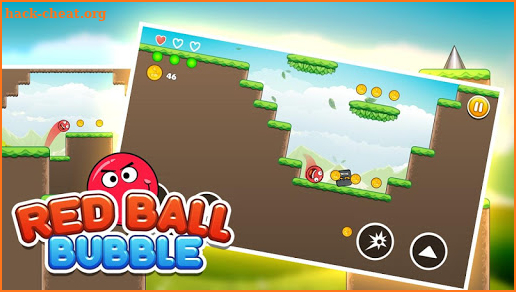 Bounce Ball Hero Classic - Bubble Ball Adventure screenshot