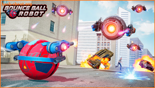Bounce Ball Robot Car Transform: Car Robot Games screenshot