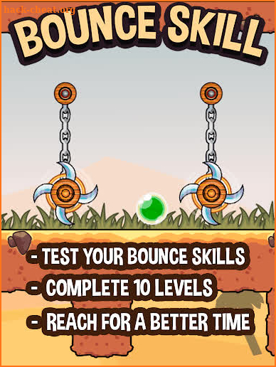 Bounce Skill : Jumping bounce ball game screenshot