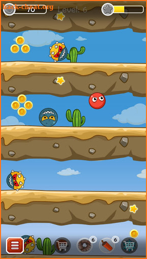 Bouncing ball adventure screenshot