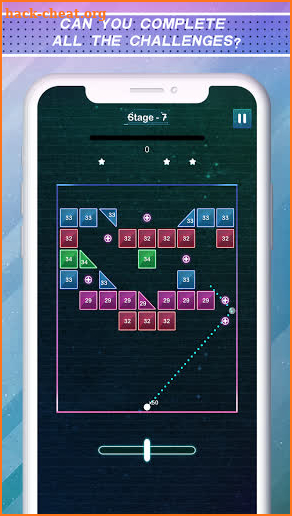 Bouncing Balls Action - Brick Crusher Game screenshot