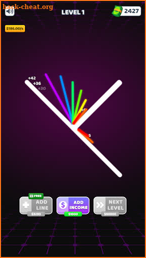 Bouncing Rainbow screenshot