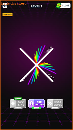 Bouncing Rainbow screenshot
