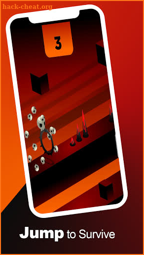 Bouncing Reaper: The Hardest Bounce Ball Game screenshot