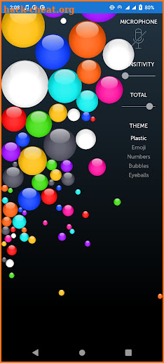 bouncy balls screenshot