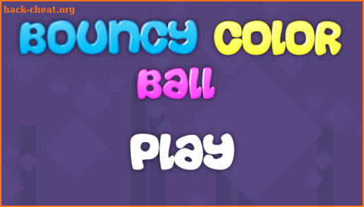 Bouncy Color Ball screenshot