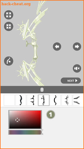 Bow Maker： Weapon Avatar Maker screenshot