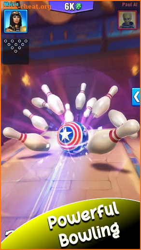 Bowling 3D Bowling Strike Game screenshot
