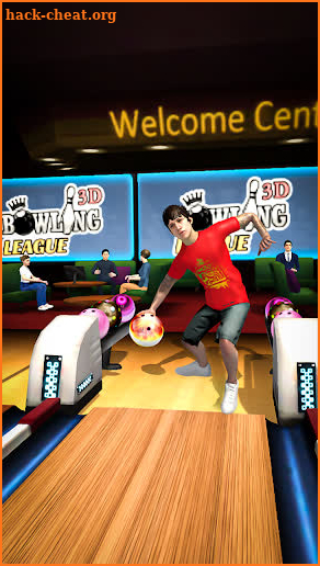 Bowling Pin Bowl Strike 3D screenshot