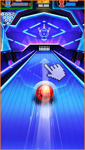 Bowling Strike 3D bowling game screenshot