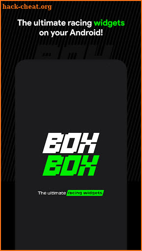 Box Box Widgets screenshot