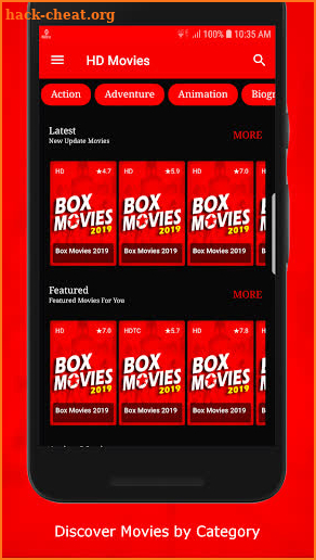Box Movies 2019 screenshot