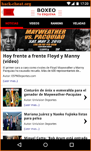 Boxeo Tu Esquina screenshot