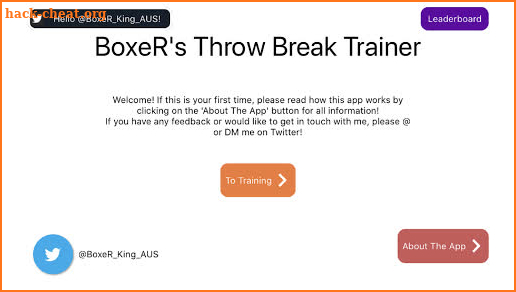 BoxeR's Throw Break Trainer screenshot