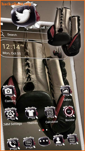 Boxing Gloves Launcher Theme screenshot