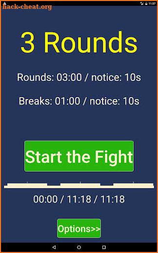 Boxing iTimer screenshot
