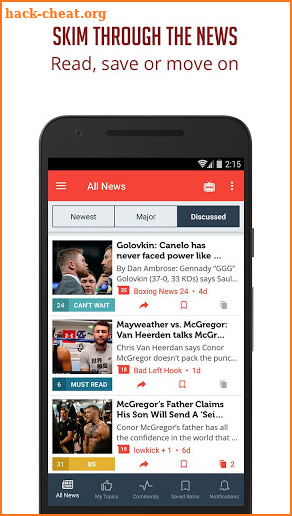 Boxing News - Sportfusion screenshot